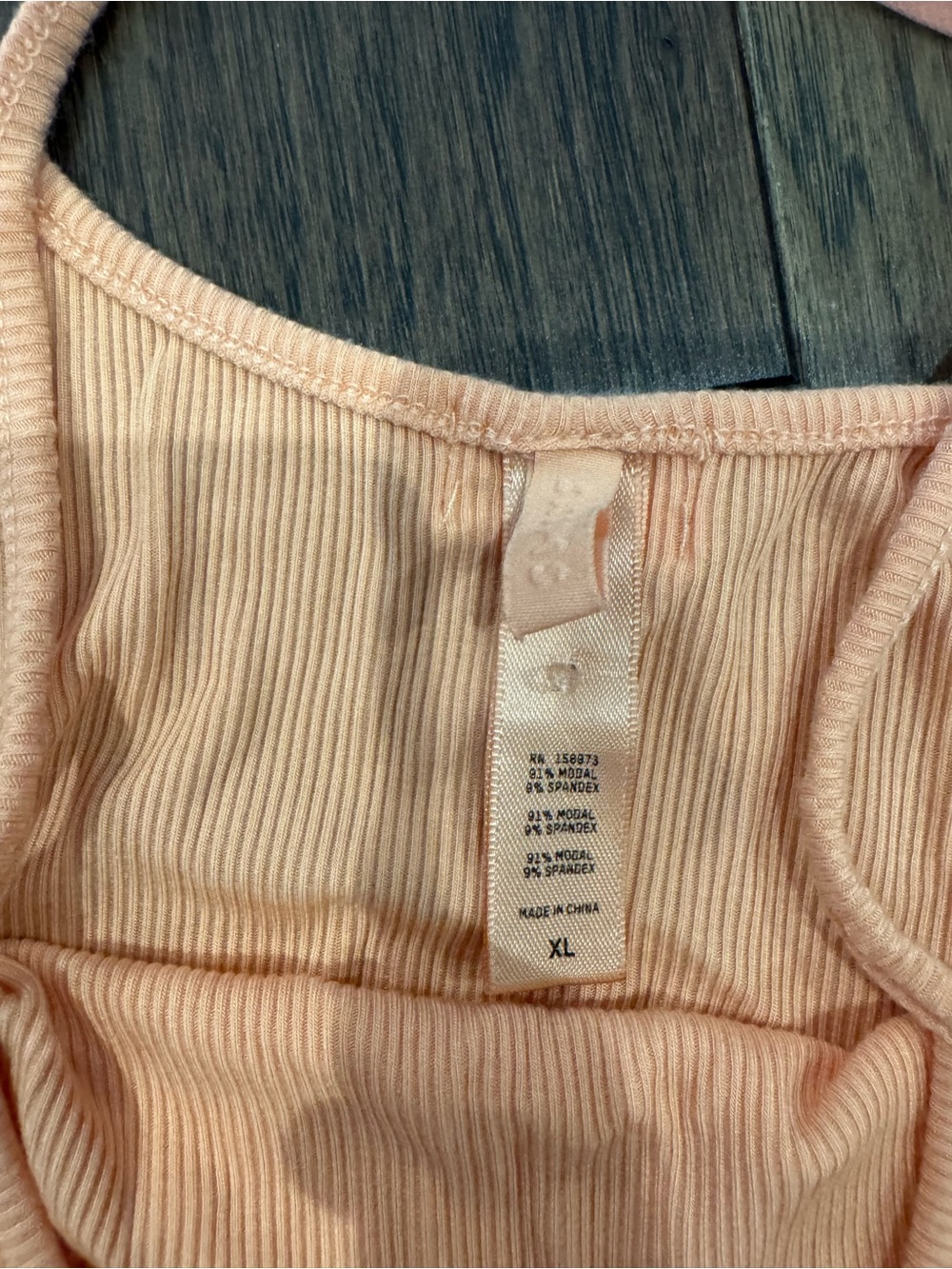 SKIMS Peach Spaghetti-Strap Bodycon Maxi Dress - Picture 5 of 5